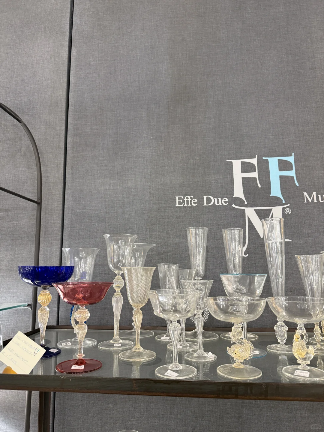 ??威尼斯Murano玻璃岛?绝美手工玻璃杯?