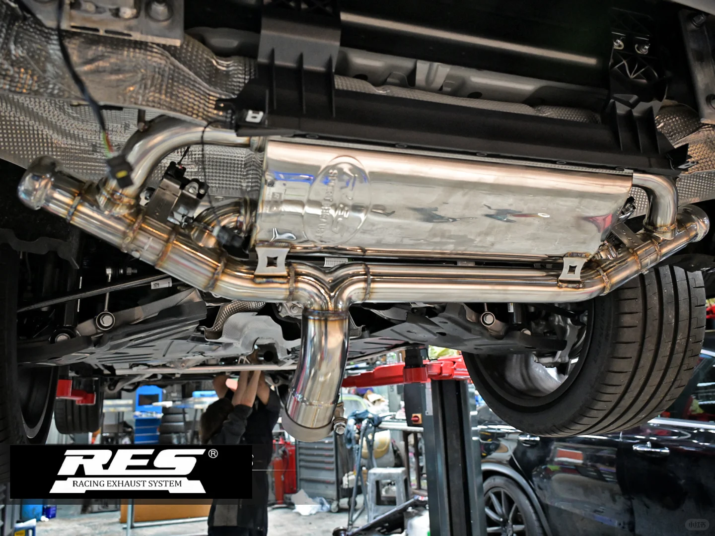 奔驰GLS450 W167 & RES智能阀门排气！