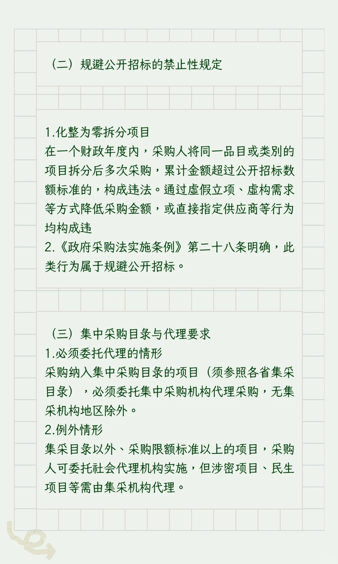 政府采购“负面清单”（执行采购阶段）