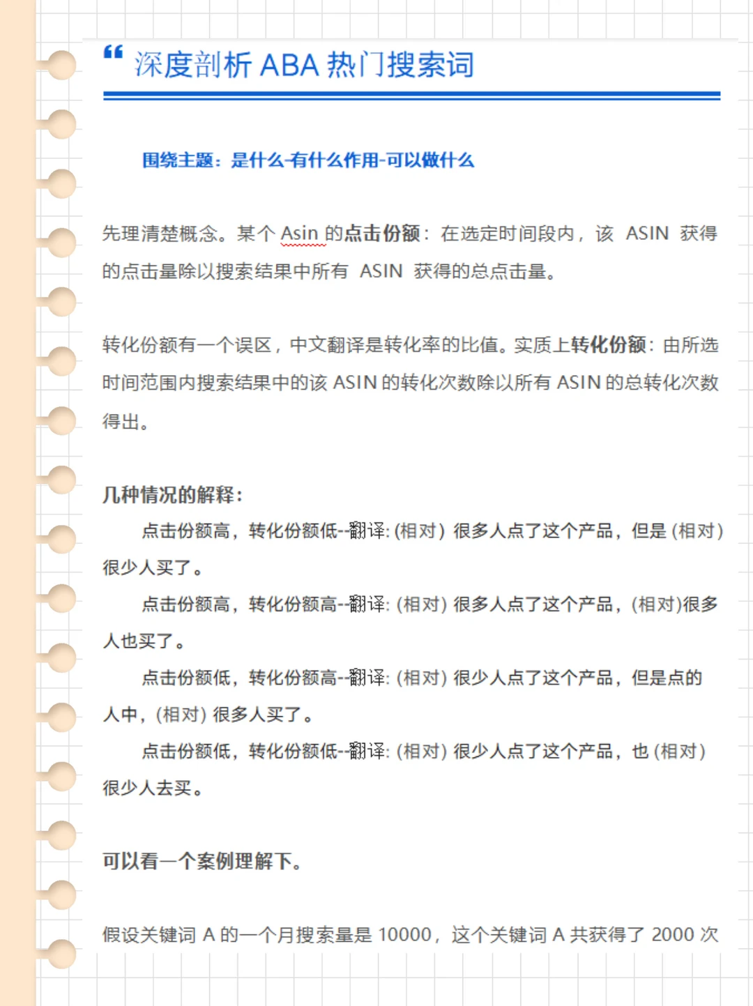 用亚马逊ABA工具选品，真是一选一个准