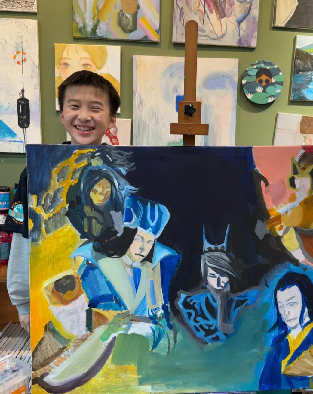 不建议小朋友学画画