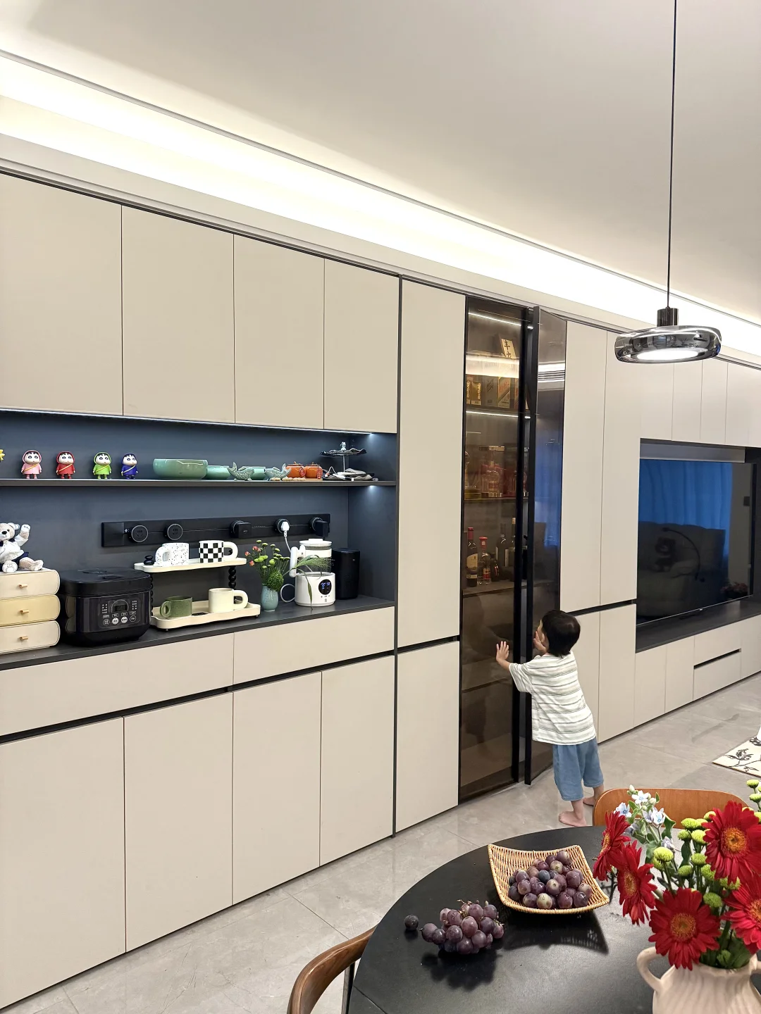 我妈说:整个小区就属你家满墙柜最好看‼️?