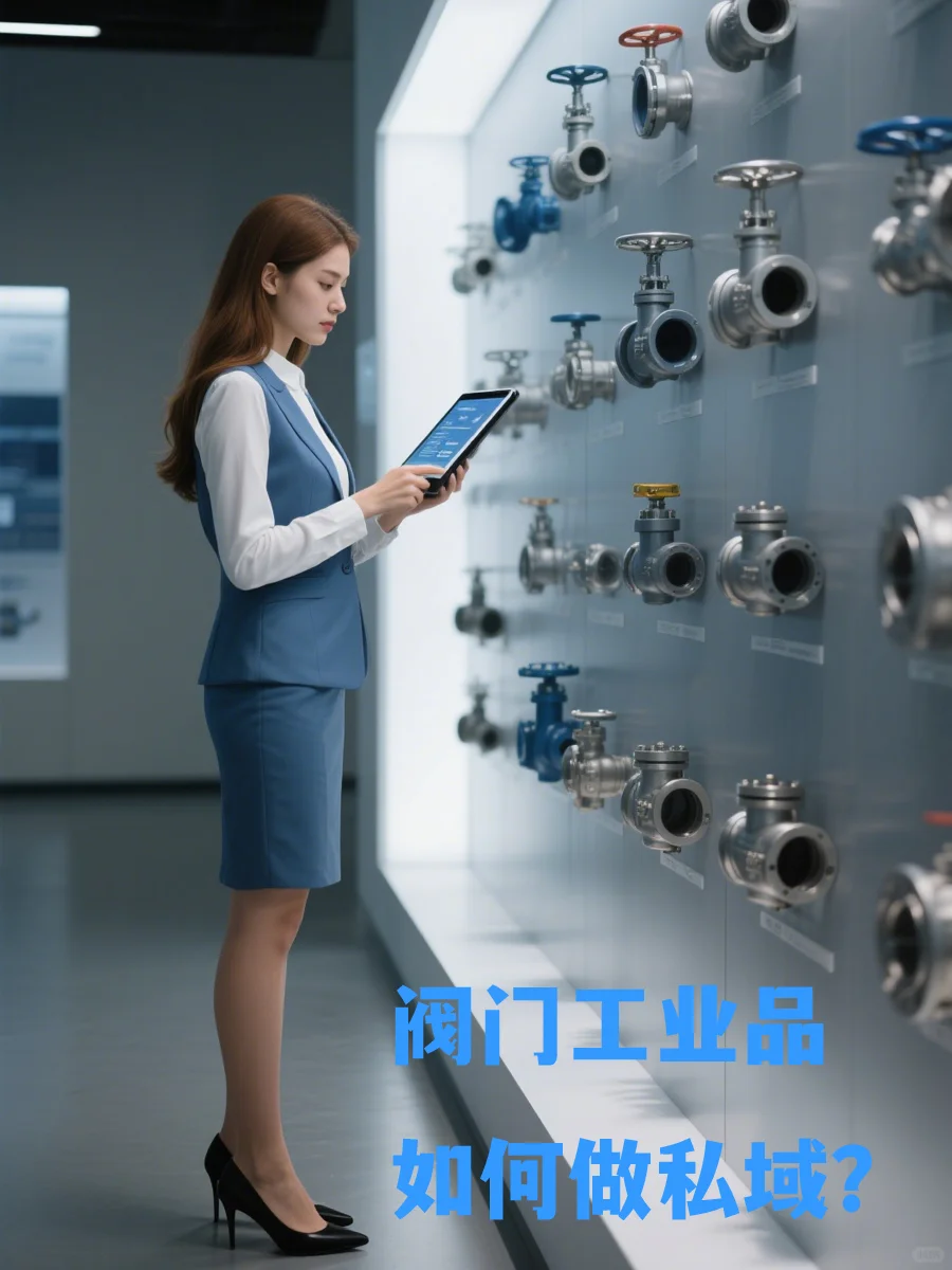 阀门厂破局小红书！月引30+精准询盘攻略