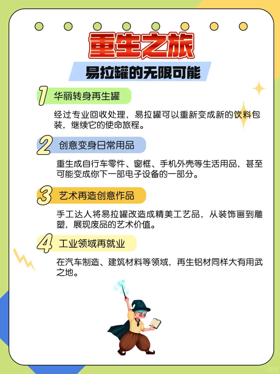 每天学习一个再生资源知识——易拉罐
