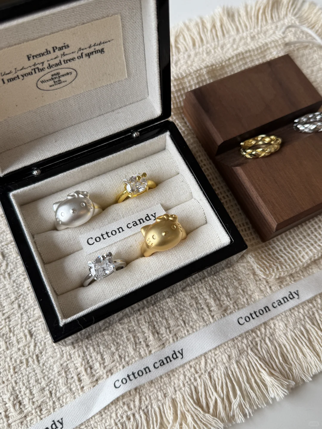 谁能拒绝kitty戒指的可爱暴击?️