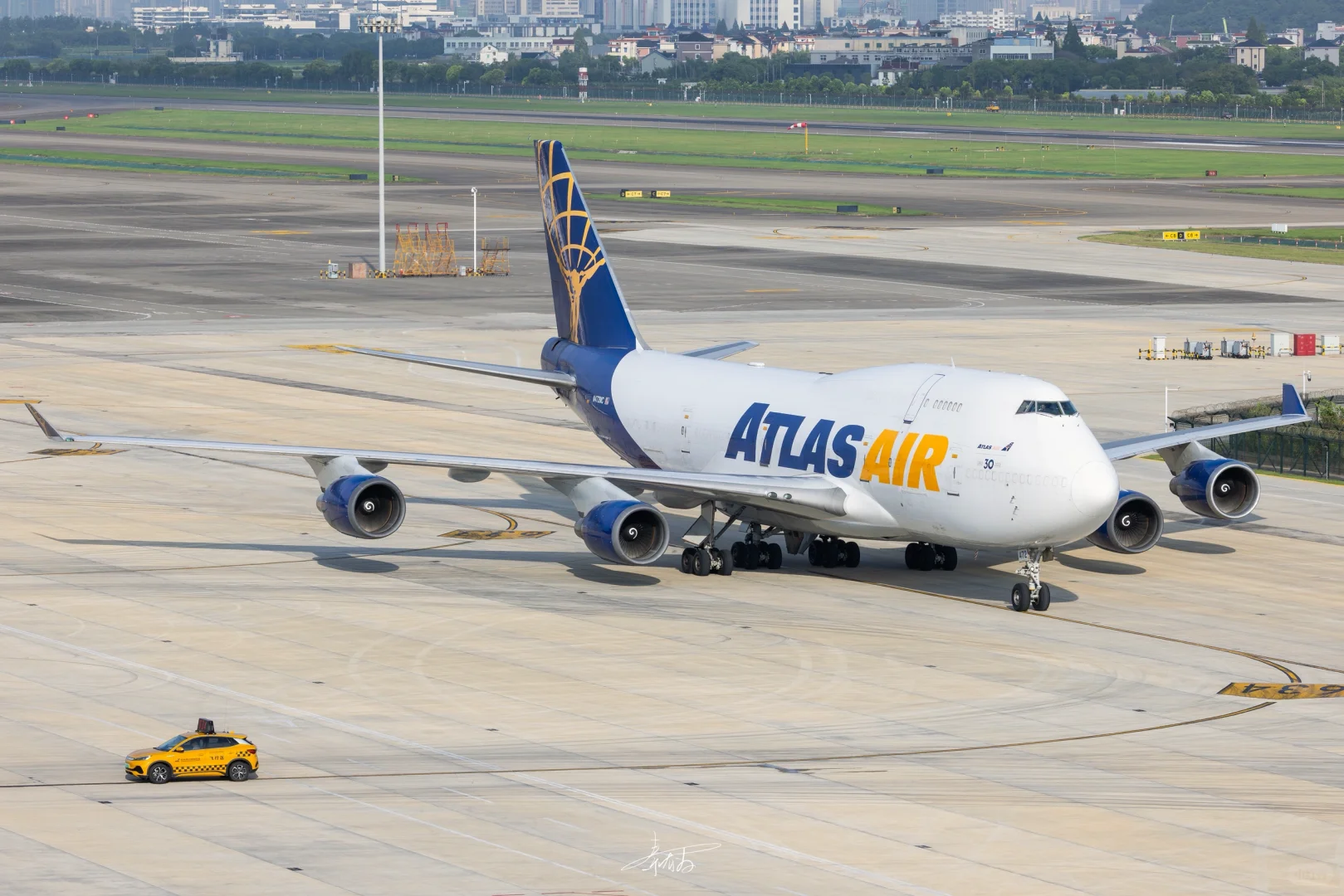 猜❗这是我打卡的第几个机场货站❓