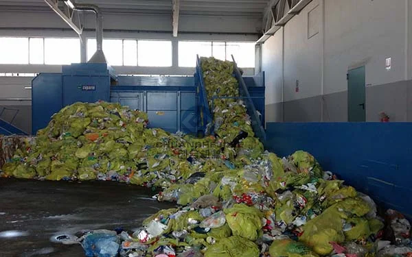 垃圾分拣设备的应用为资源化提供了技术支持