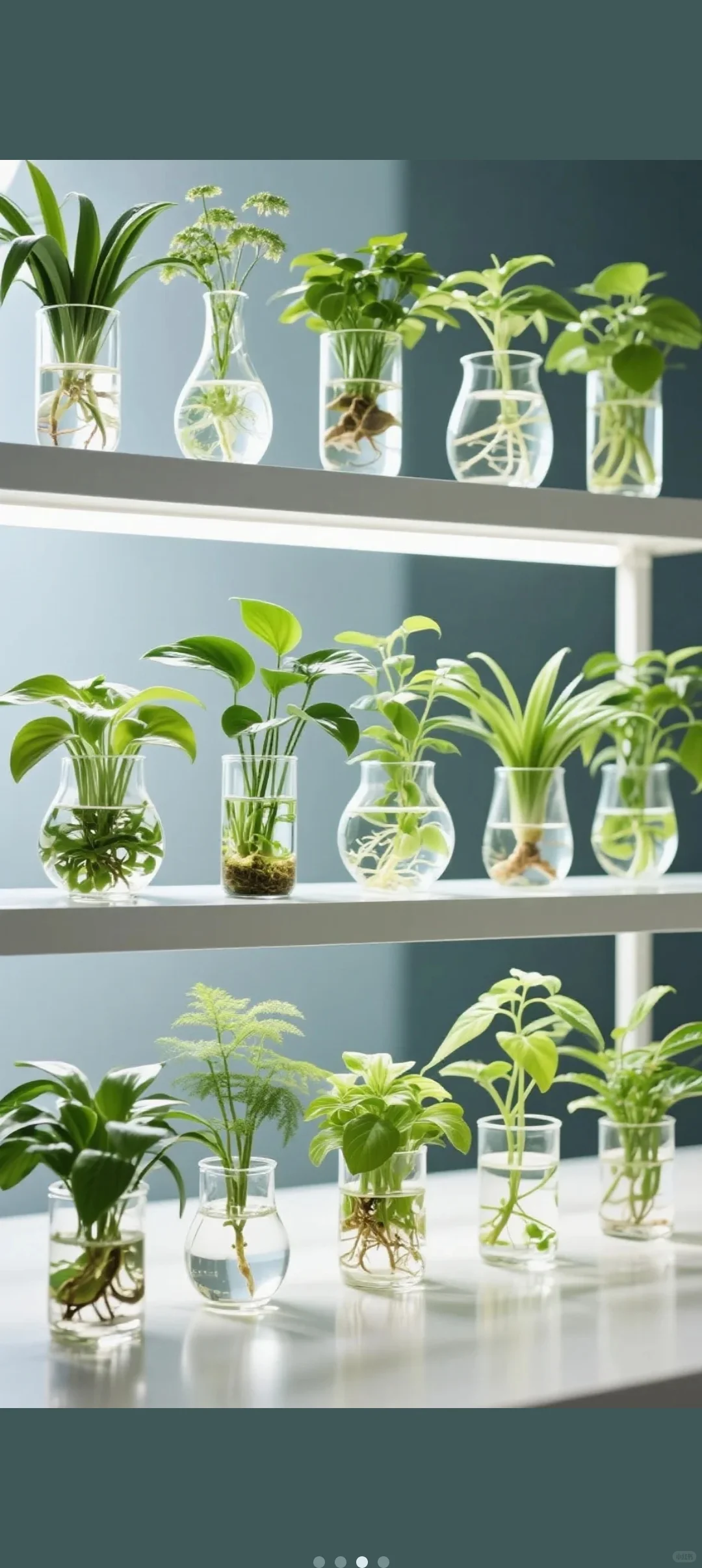懒人福音!花店热卖水培植物,一杯清水养