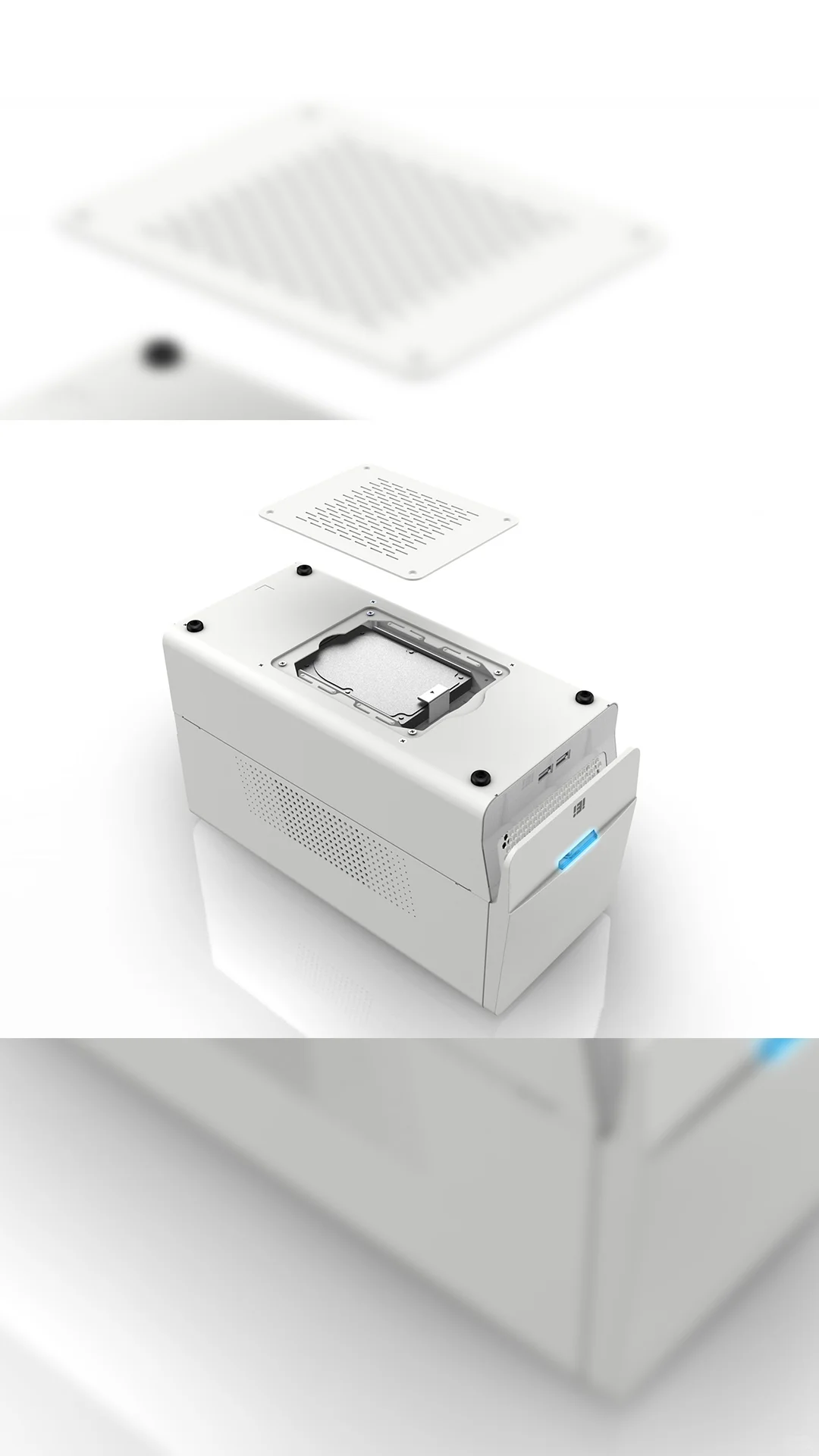 医疗产品设计分享-医用智能盒电脑