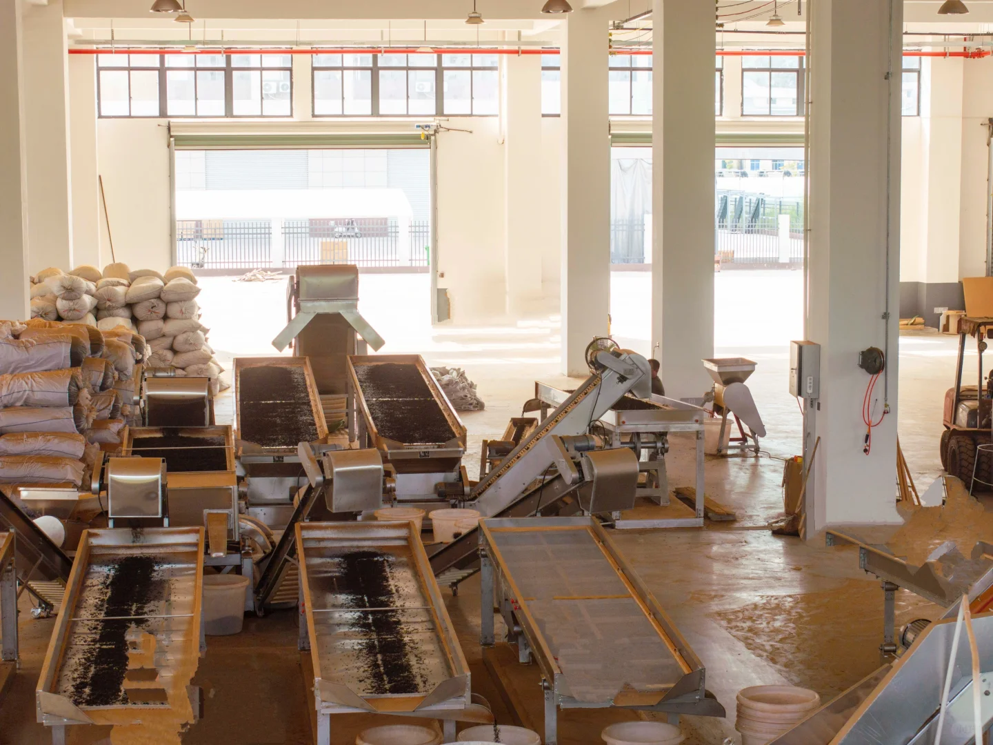 大型红茶精制加工厂