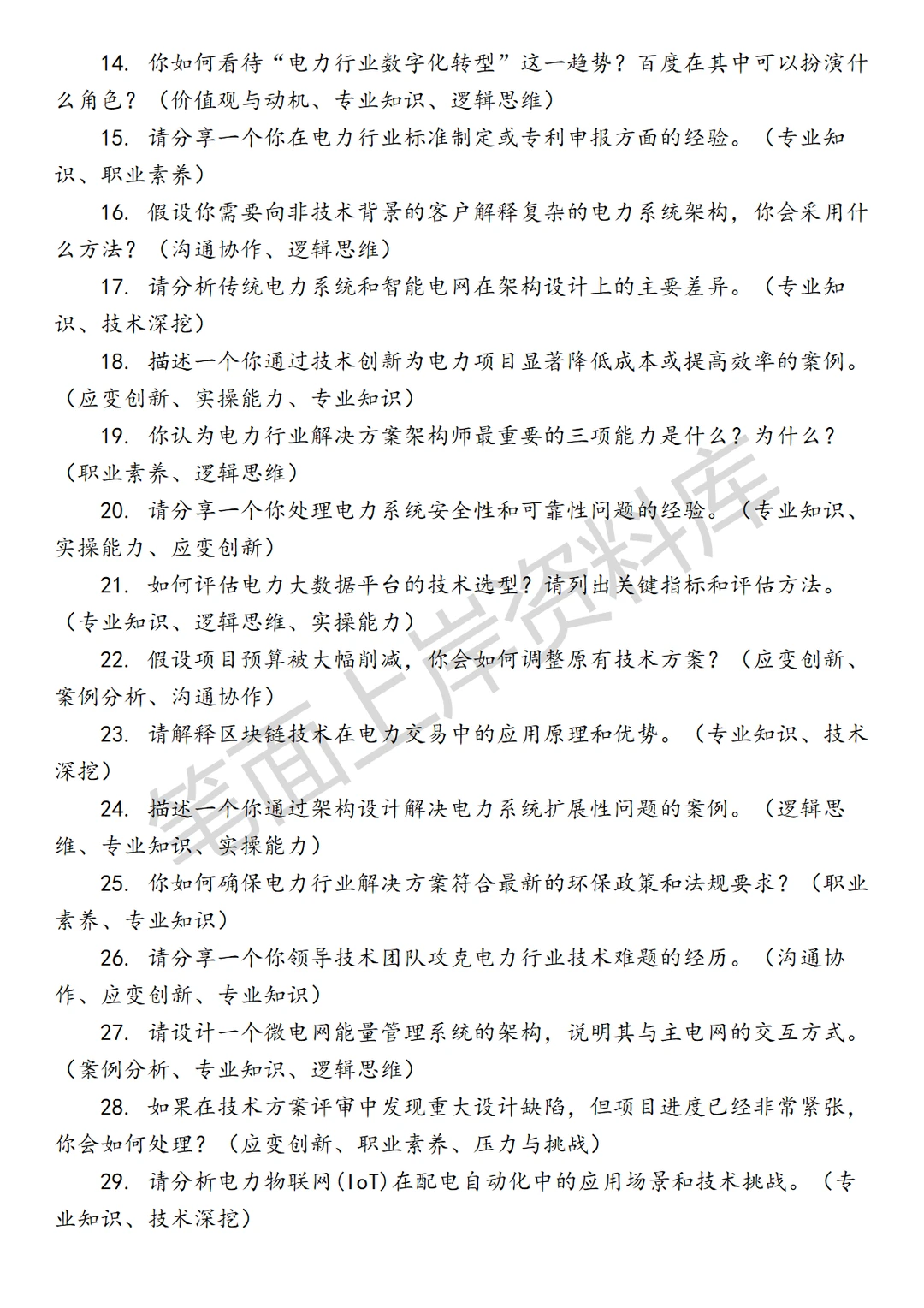 百度电力行业解决方案架构师