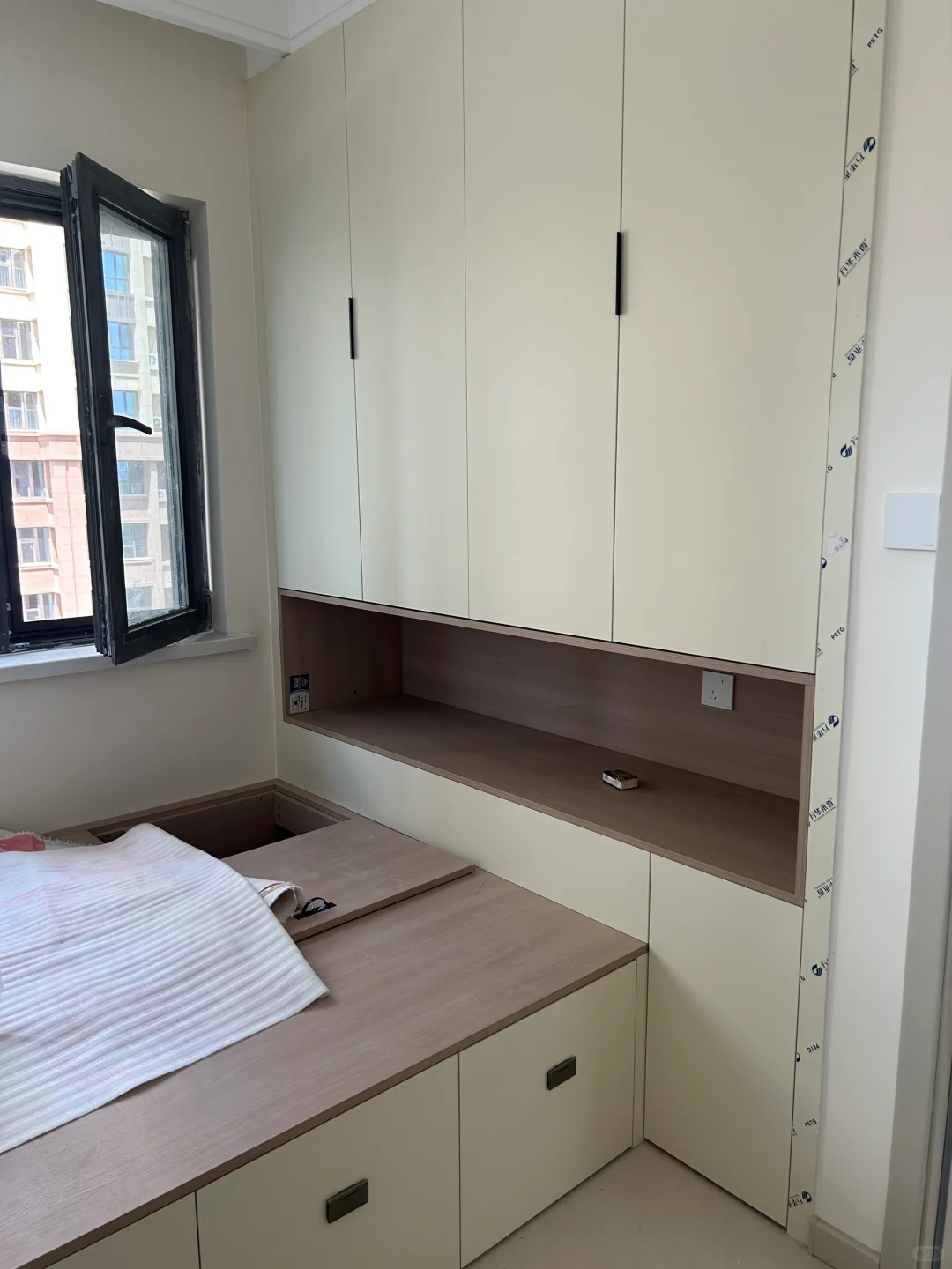 在天津做的兔宝宝全屋定制30平花了不到2W！