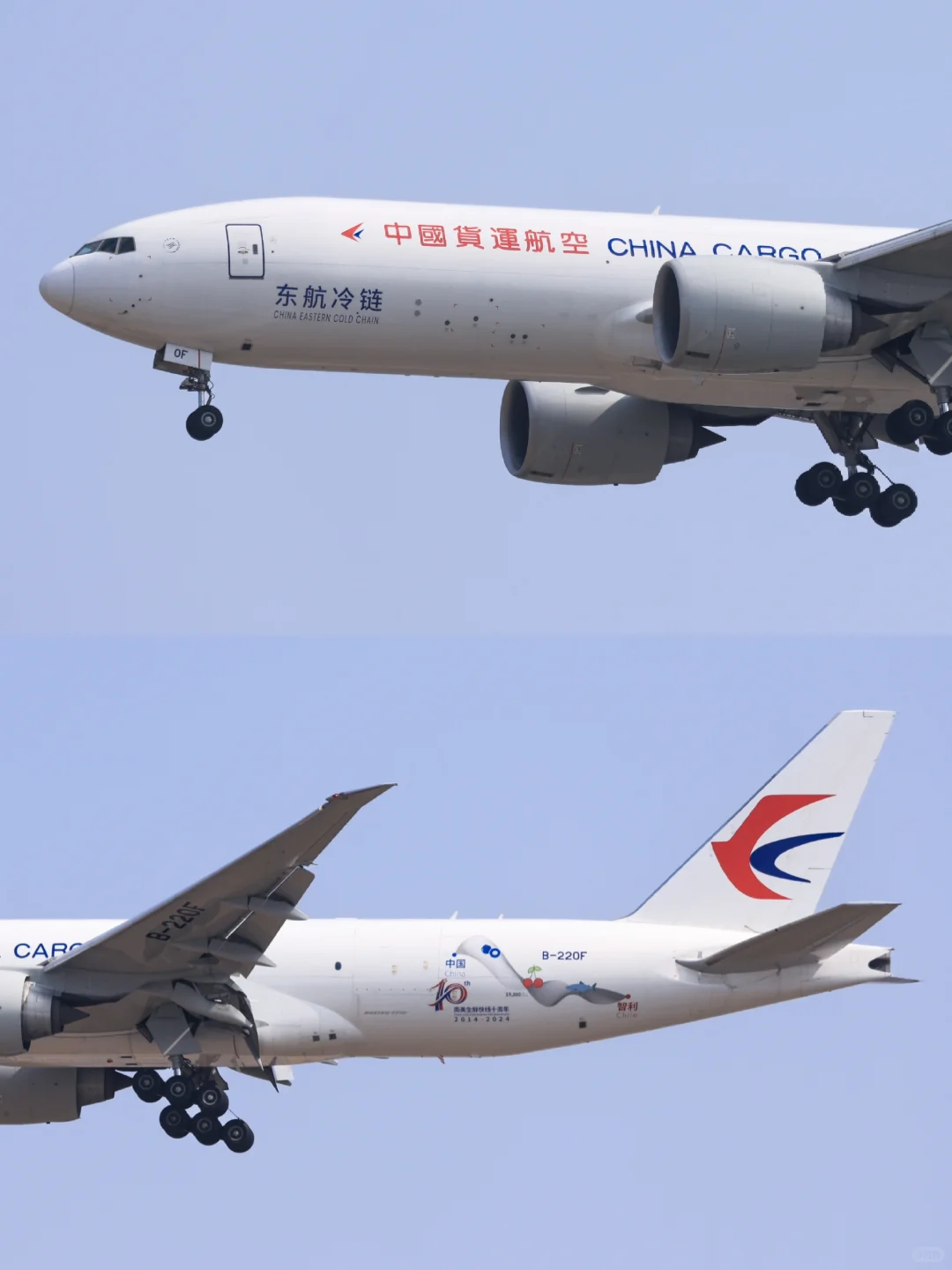 中国货运航空“车厘子”波音B77L