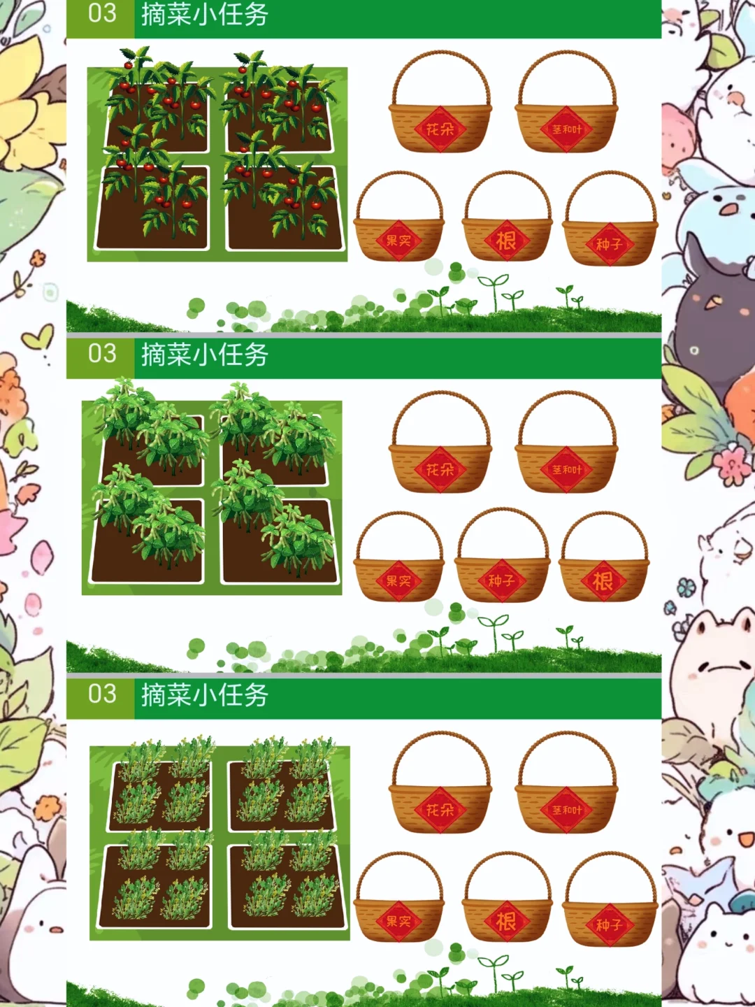 幼师必备，中班科学健康《认识蔬菜》