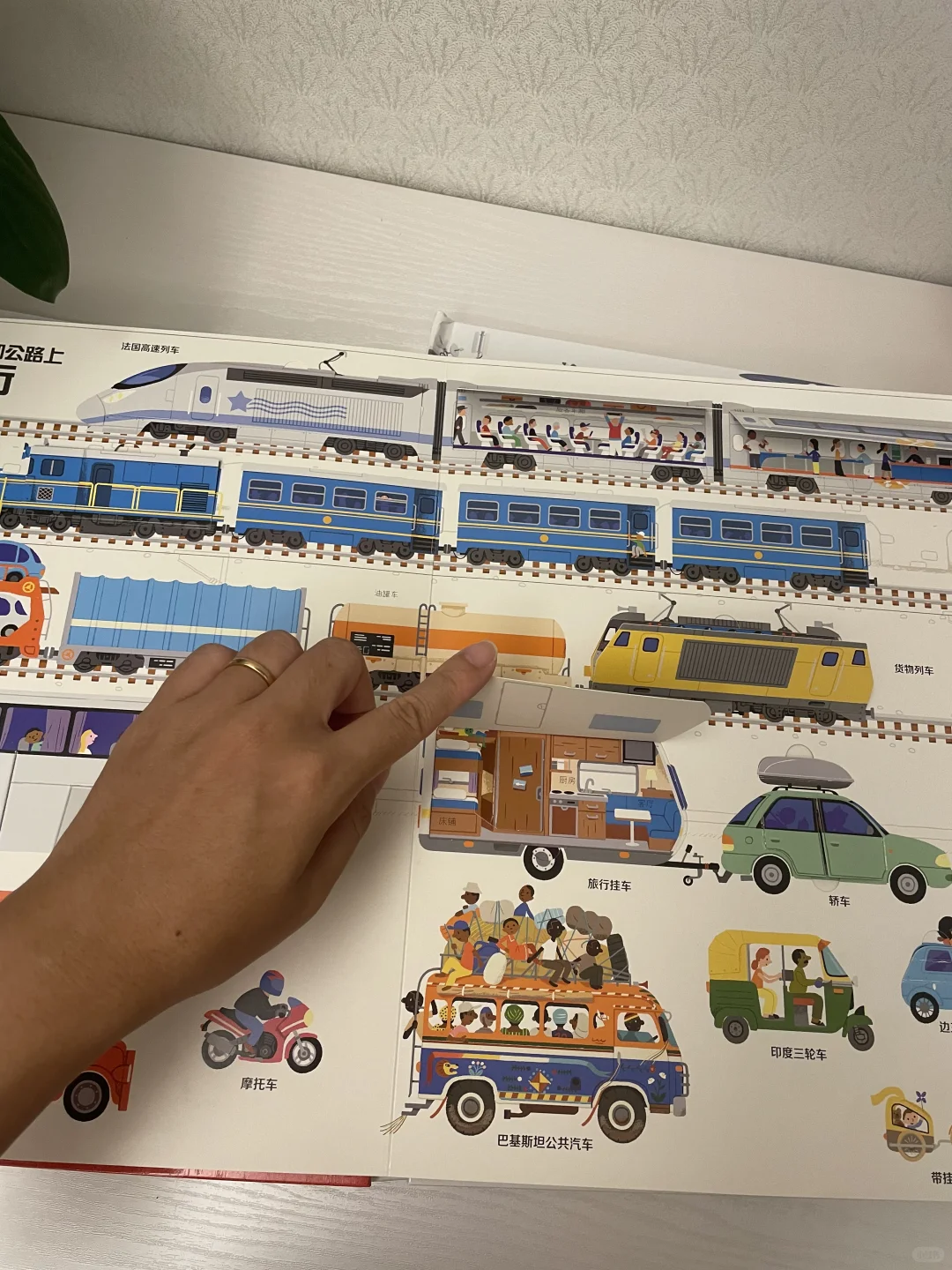 轻科普来喽❗️一书在手,知道多少交通工具