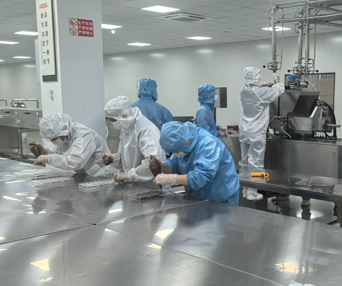 手工巧克力工厂你见过么