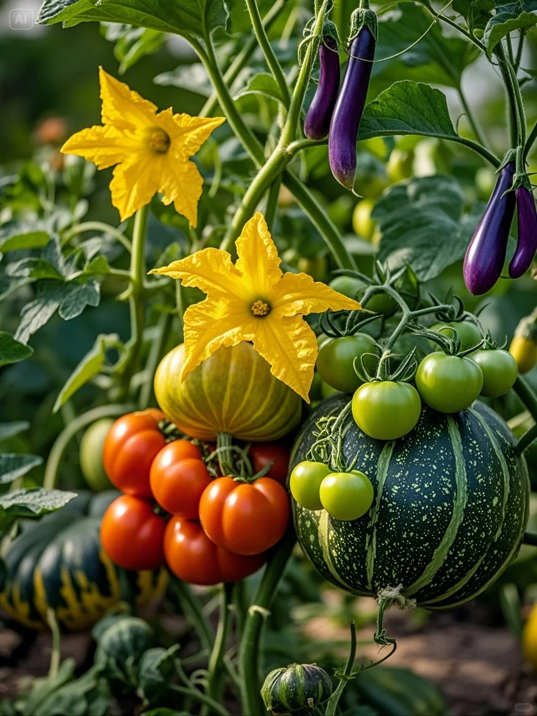 种植蔬菜的乐趣