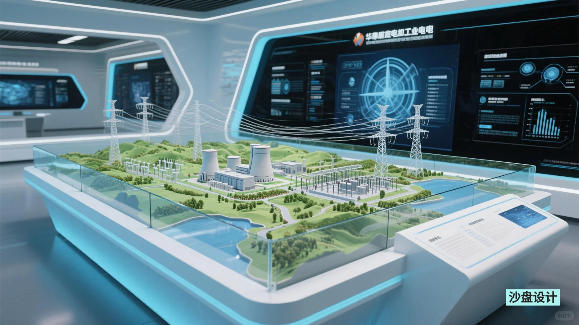 探秘电力沙盘:数智化重塑能源新生态