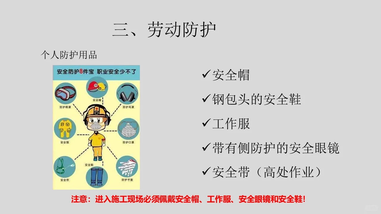 承包商及外来施工人员入厂安全培训（54页）