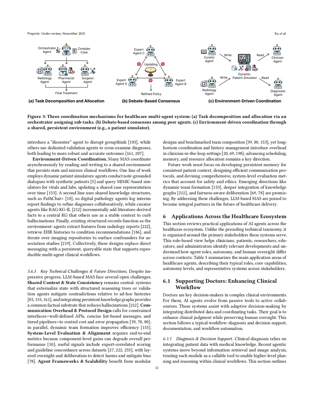 综述：医疗AI智能体
