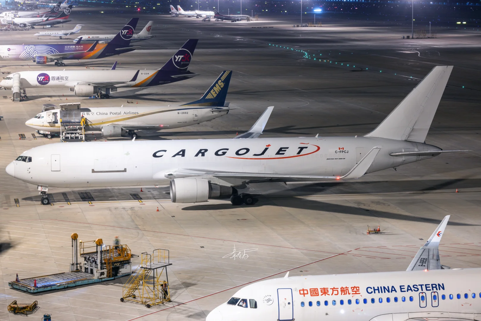 猜❗这是我打卡的第几个机场货站❓