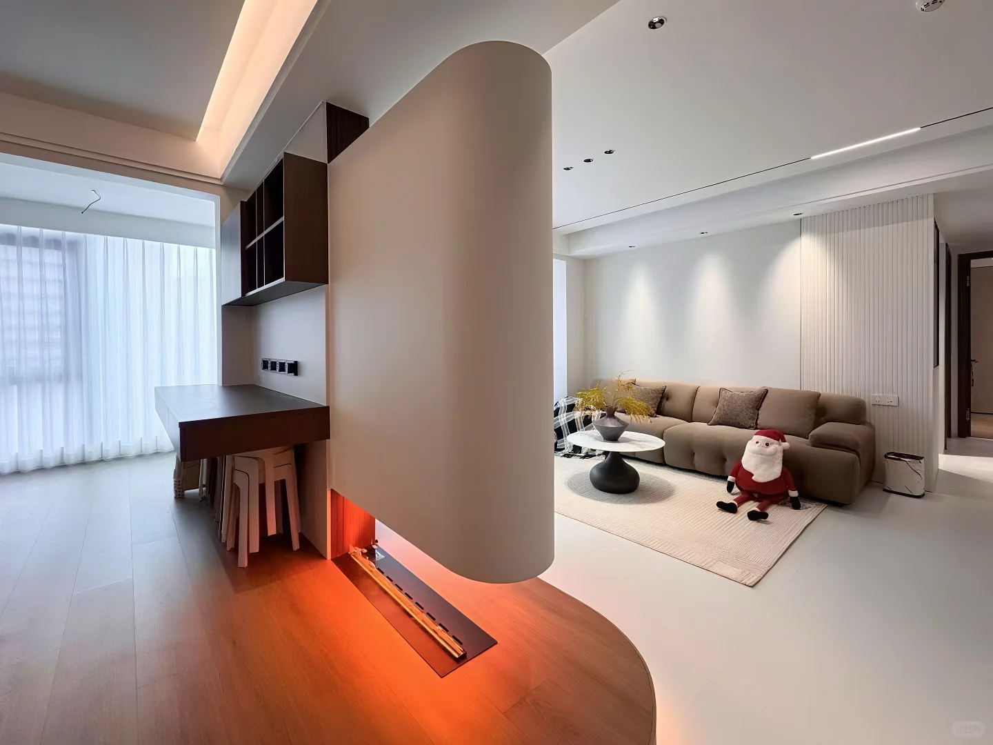 这次装修选择了曲美整家,25W落地不要太惊艳