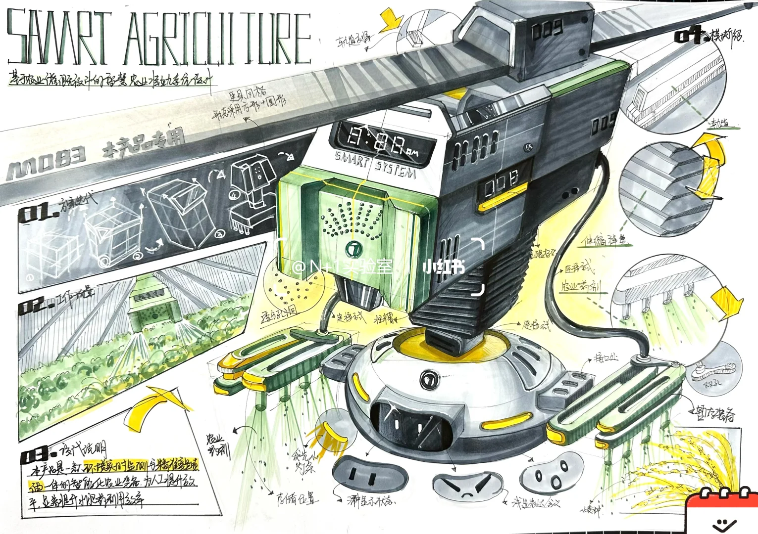 ?智慧农业装备设计,解锁农业生产新姿势~