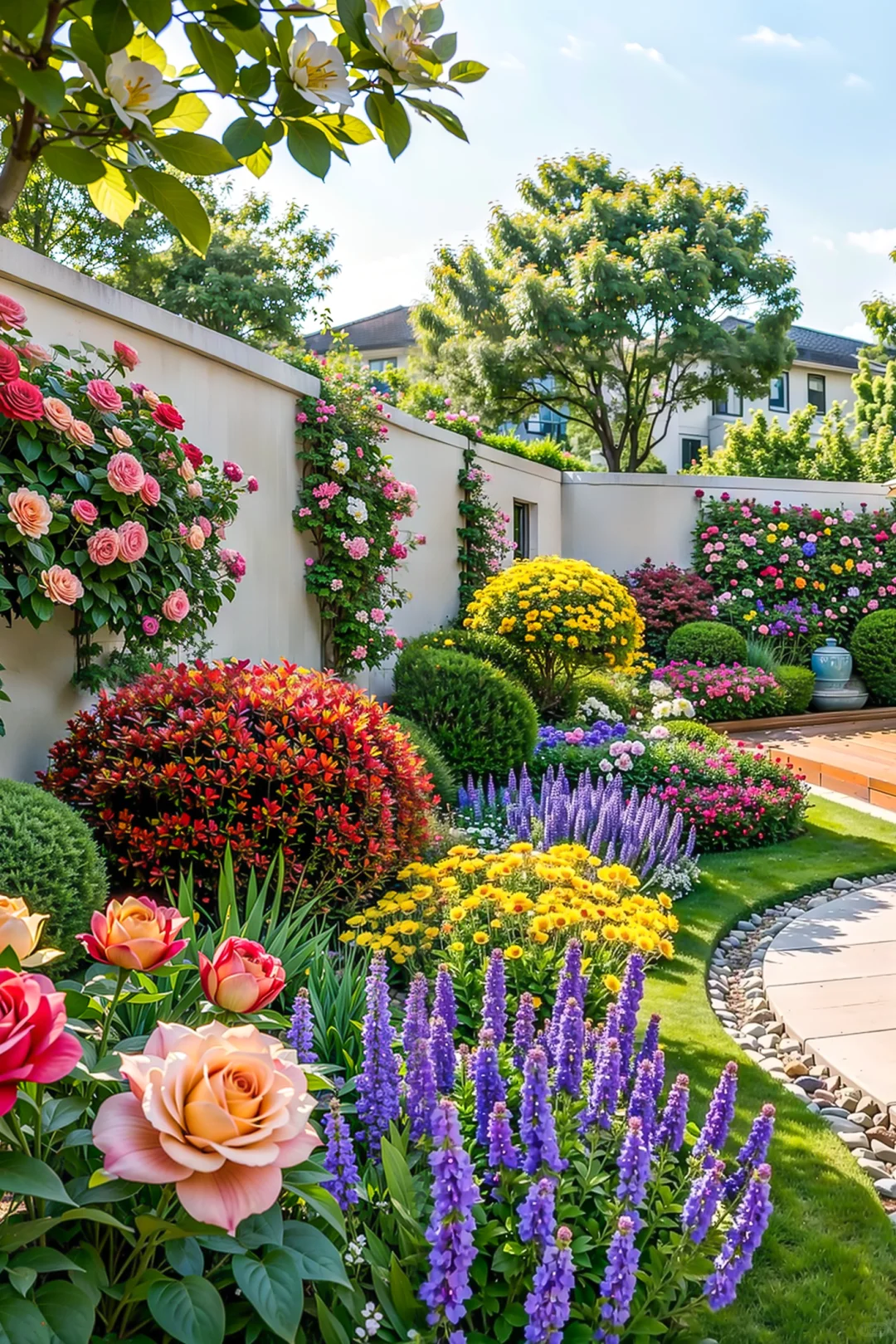 被邻居追着问的花境搭配公式花开四季的秘密