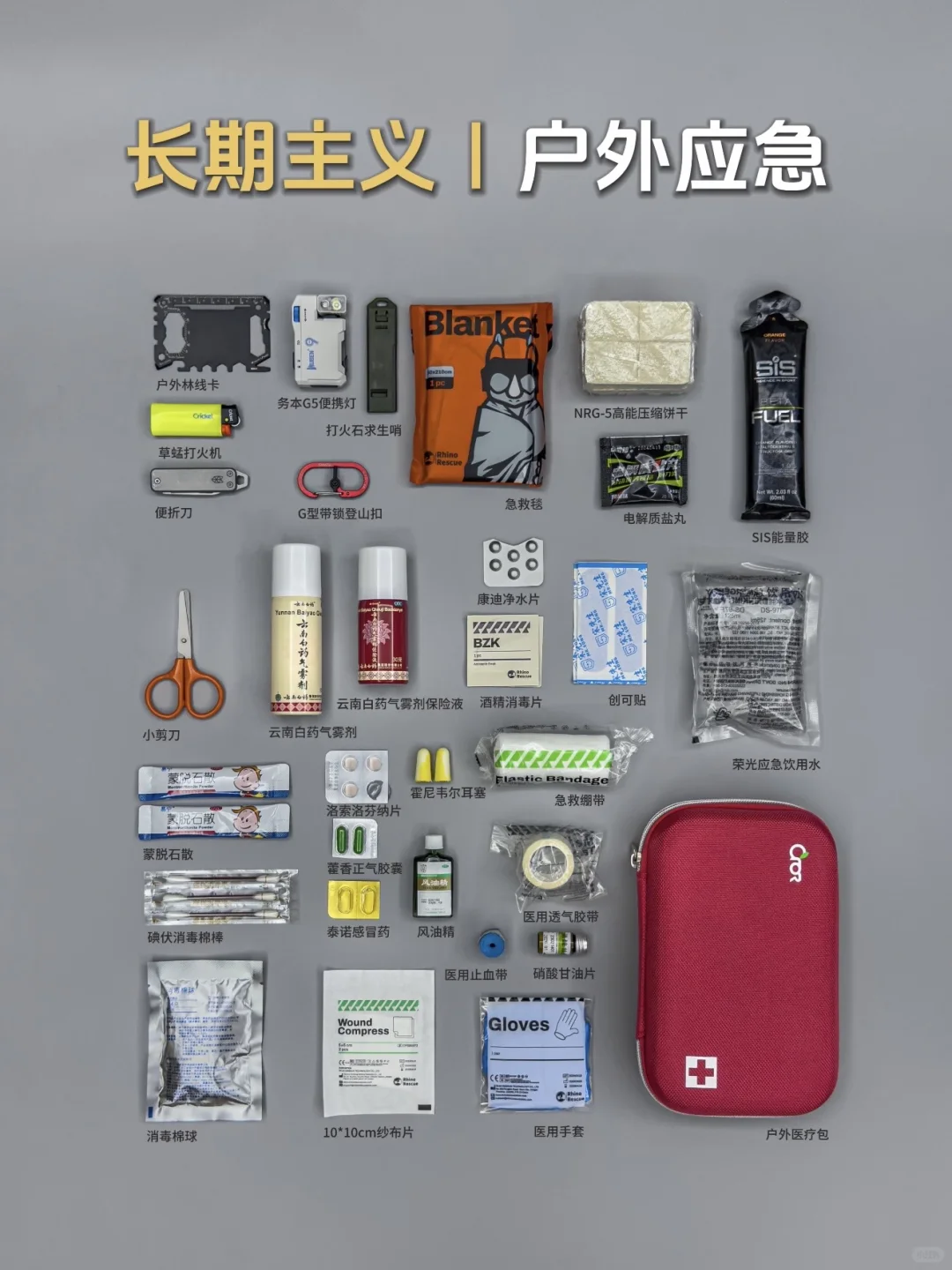 New长期主义｜EDC·应急包·轻量化