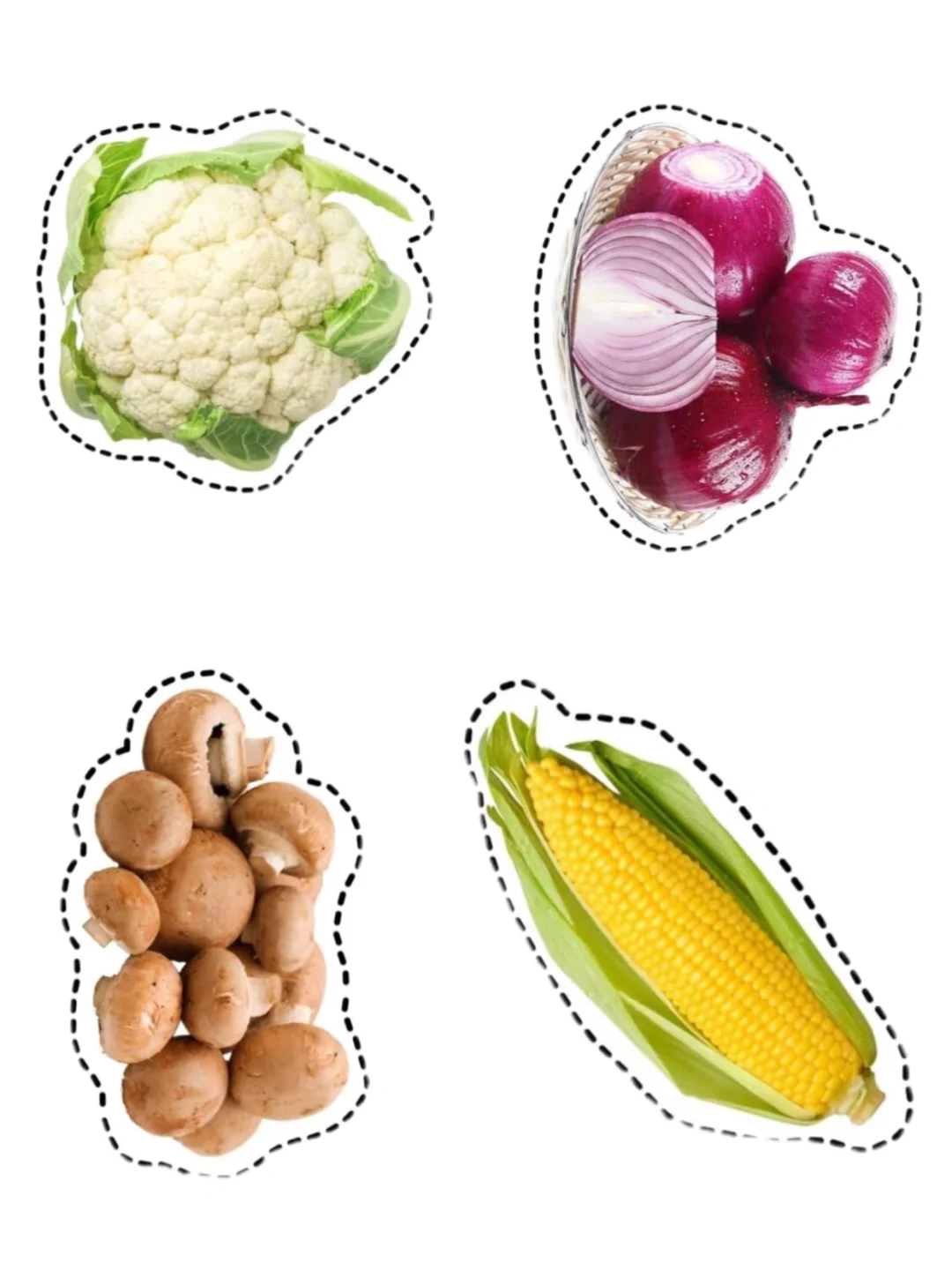 真实的蔬菜水果|均可打印（48种）