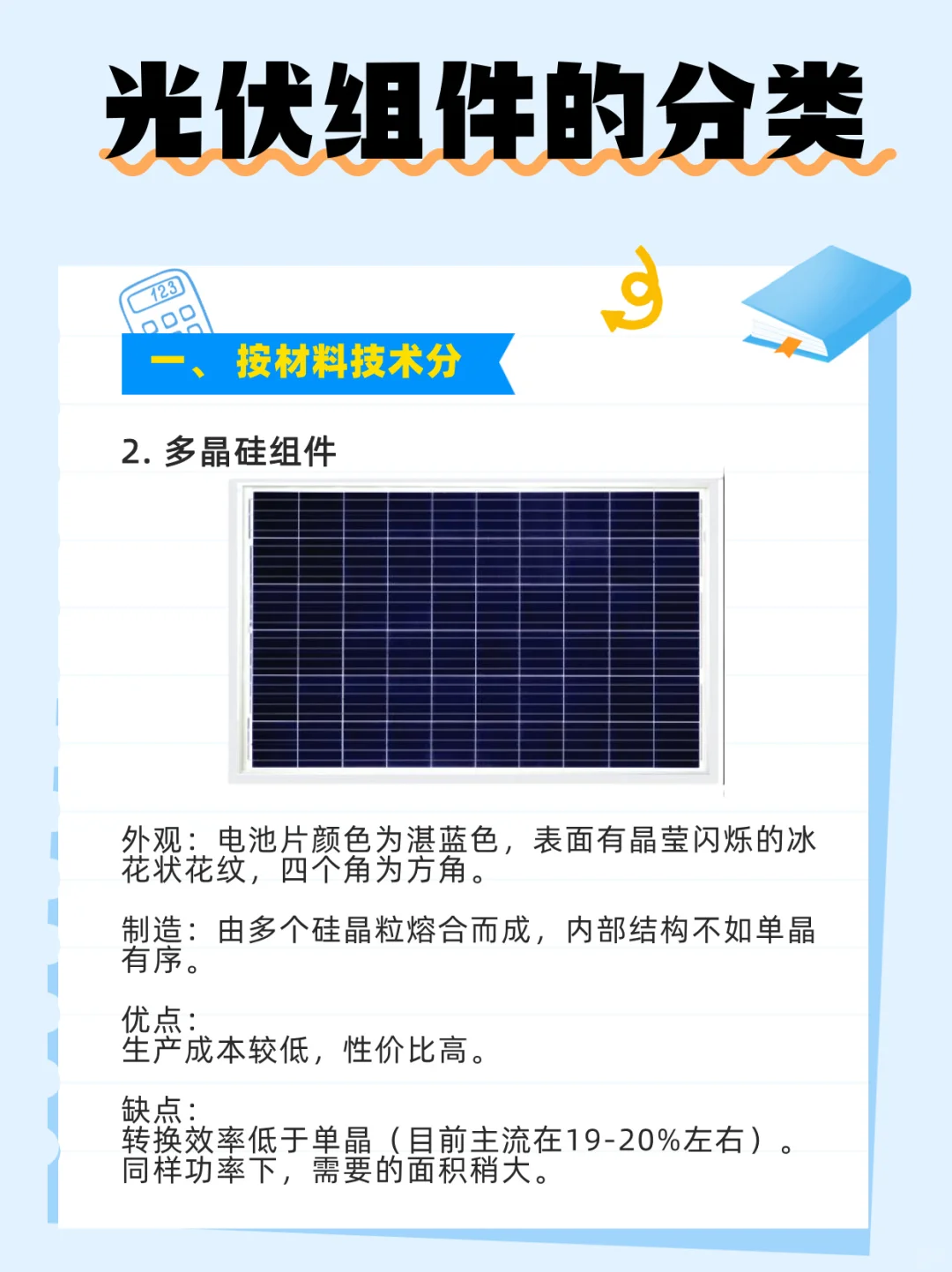 光伏组件有哪些分类？一篇看懂！