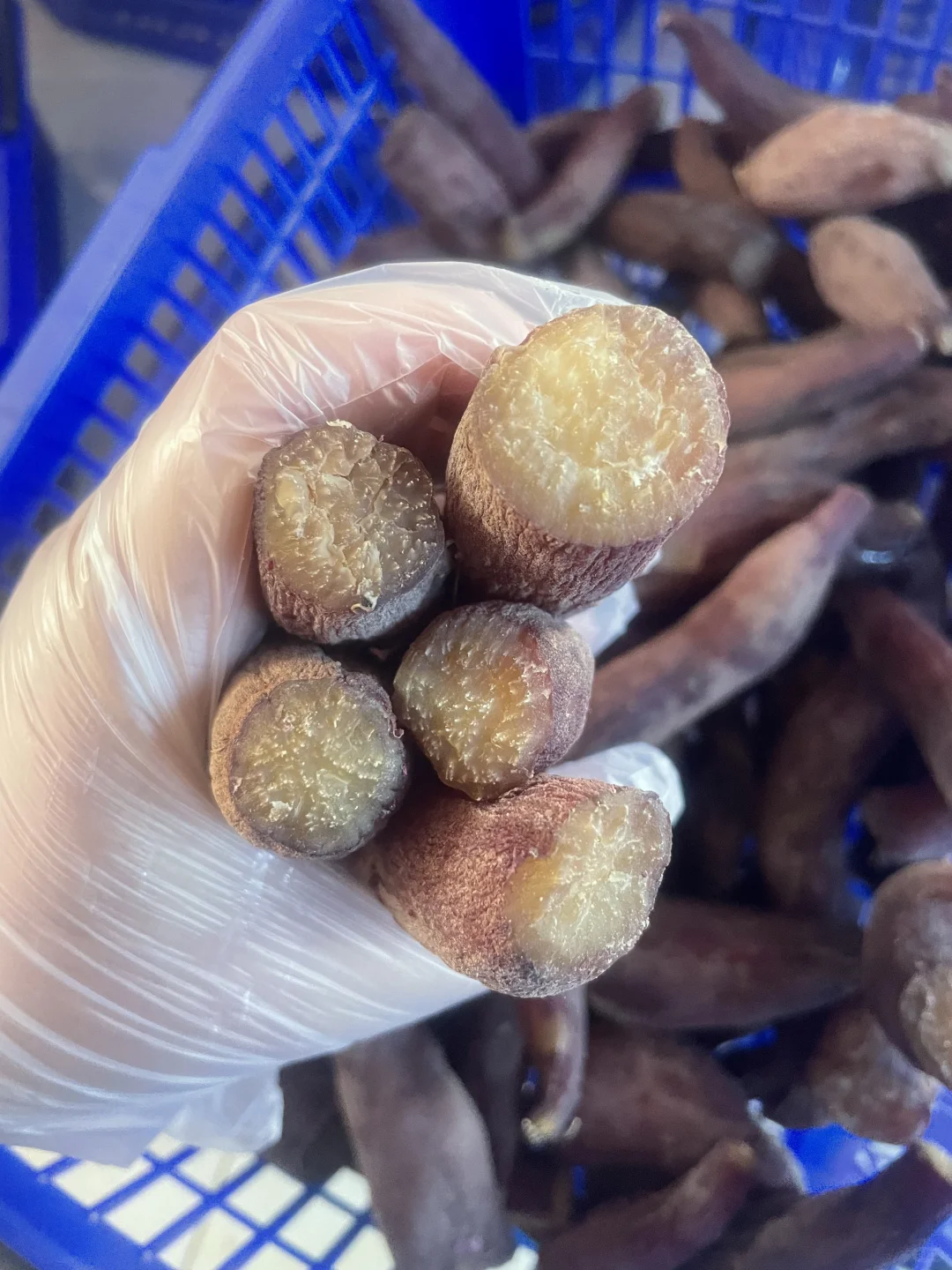 农村小时候老味道的红薯干在这里～