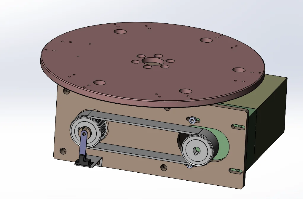 转盘式自动组装检测设备设计