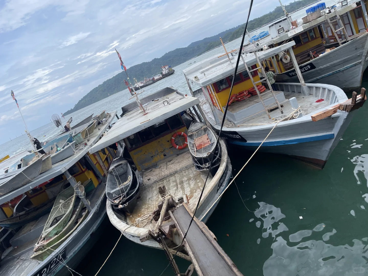 亚庇中央市场买海鲜