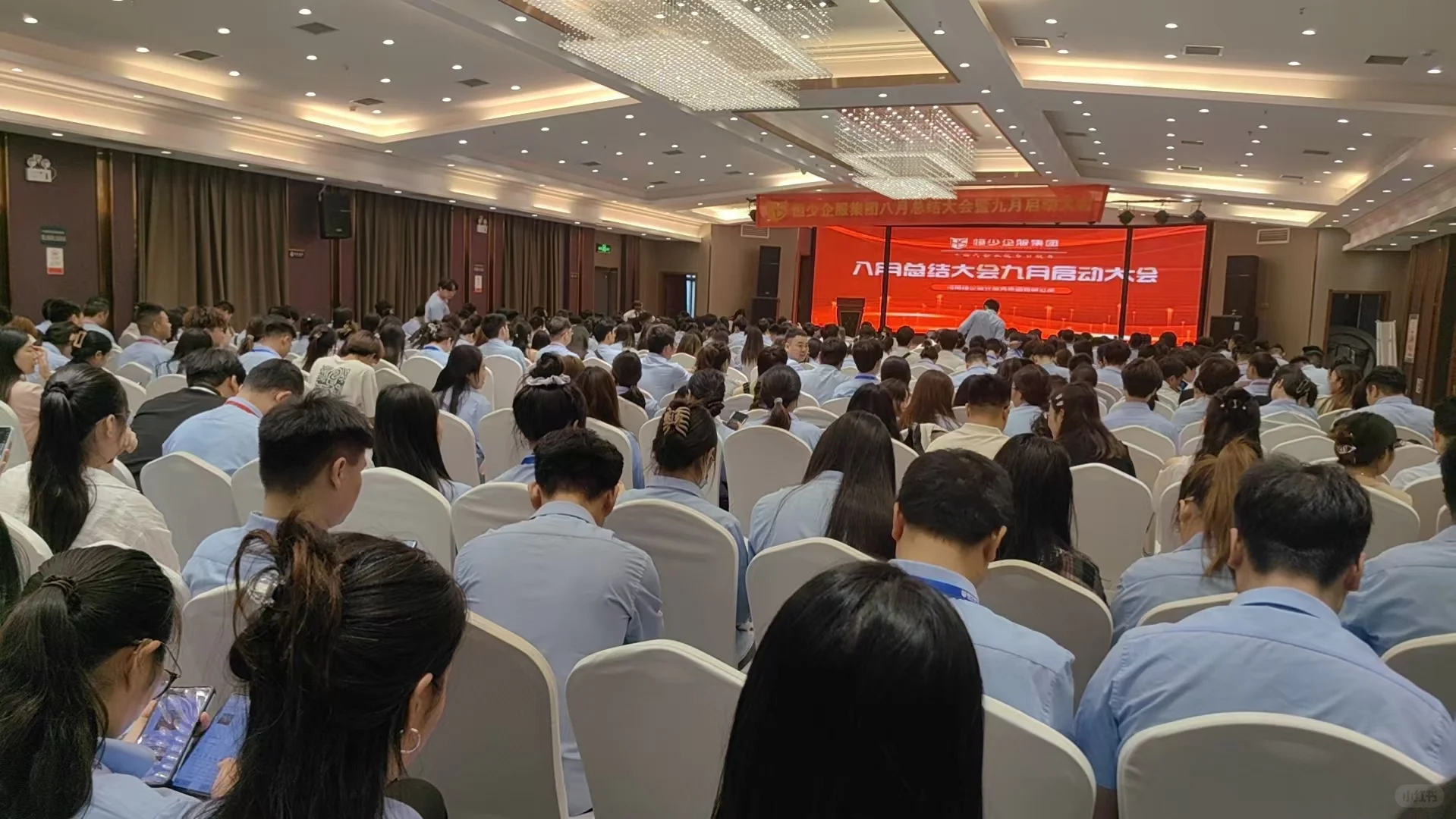 这就是我们公司规模