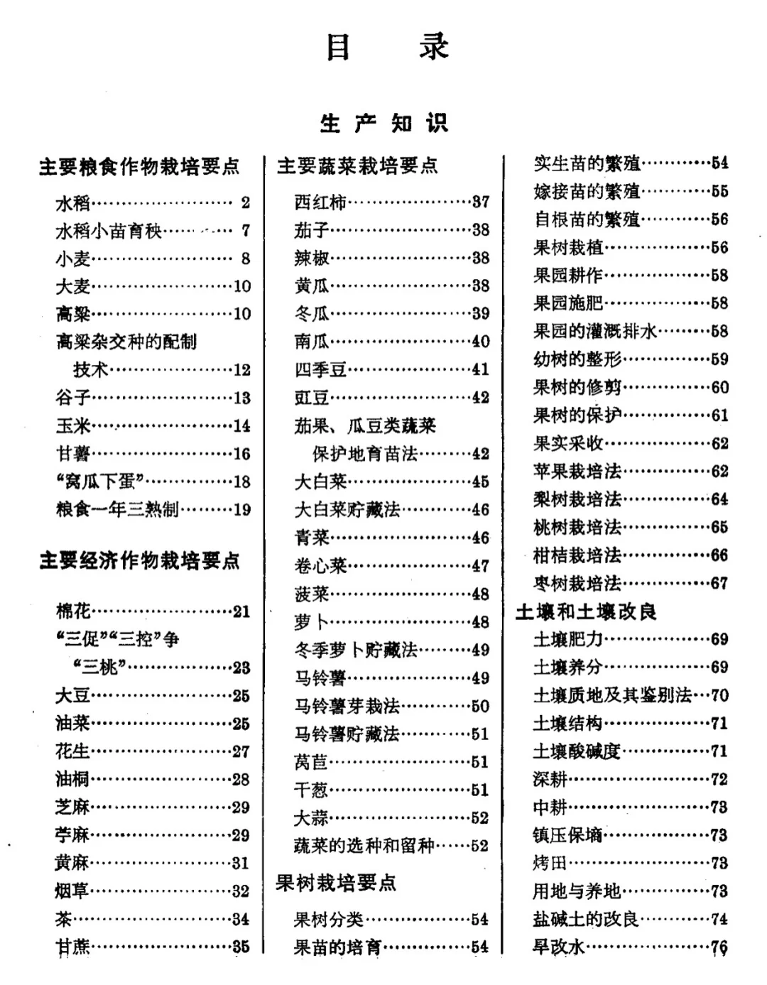 70年代的农村实用手册，内容是真硬核啊~