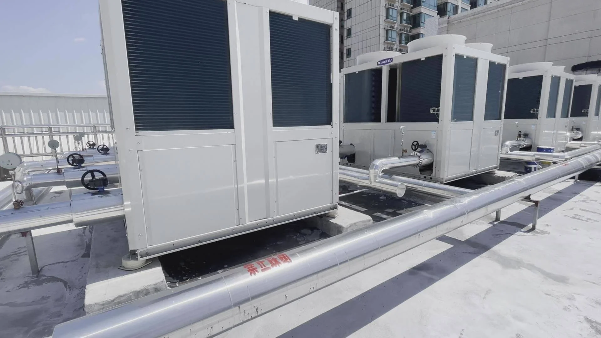 长沙软件园办公楼中央空调节能改造