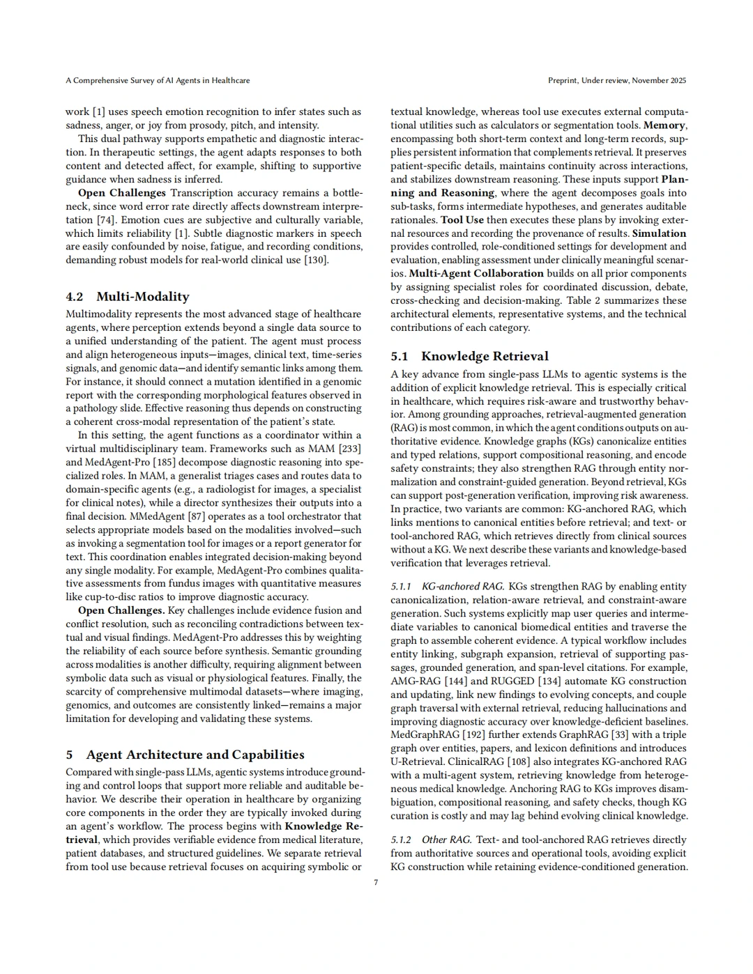 综述：医疗AI智能体