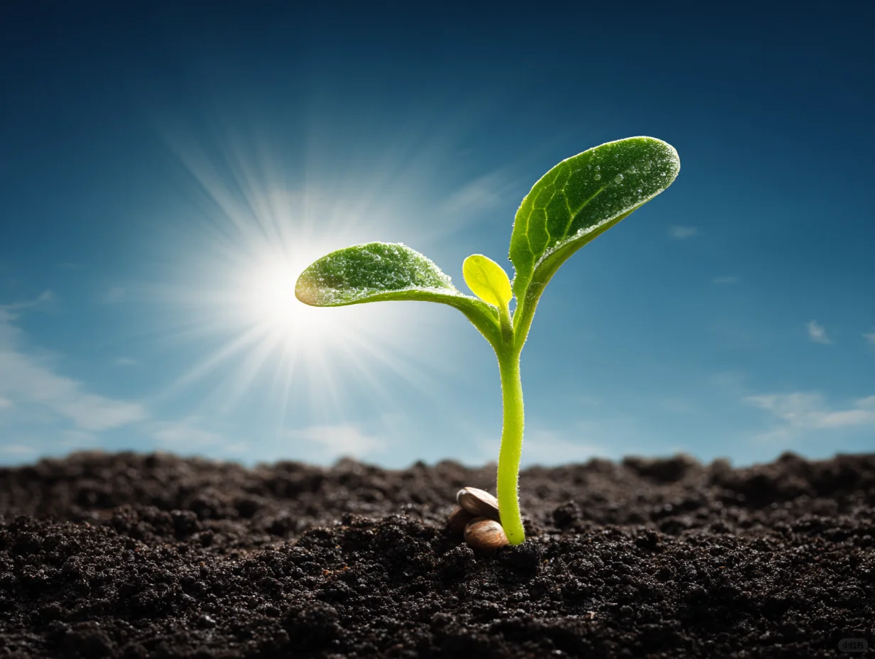 破土而出的新生力量，看小苗如何向阳生长