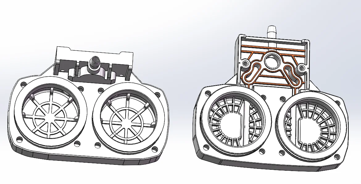 鱼跃制氧机分子筛桶顶盖