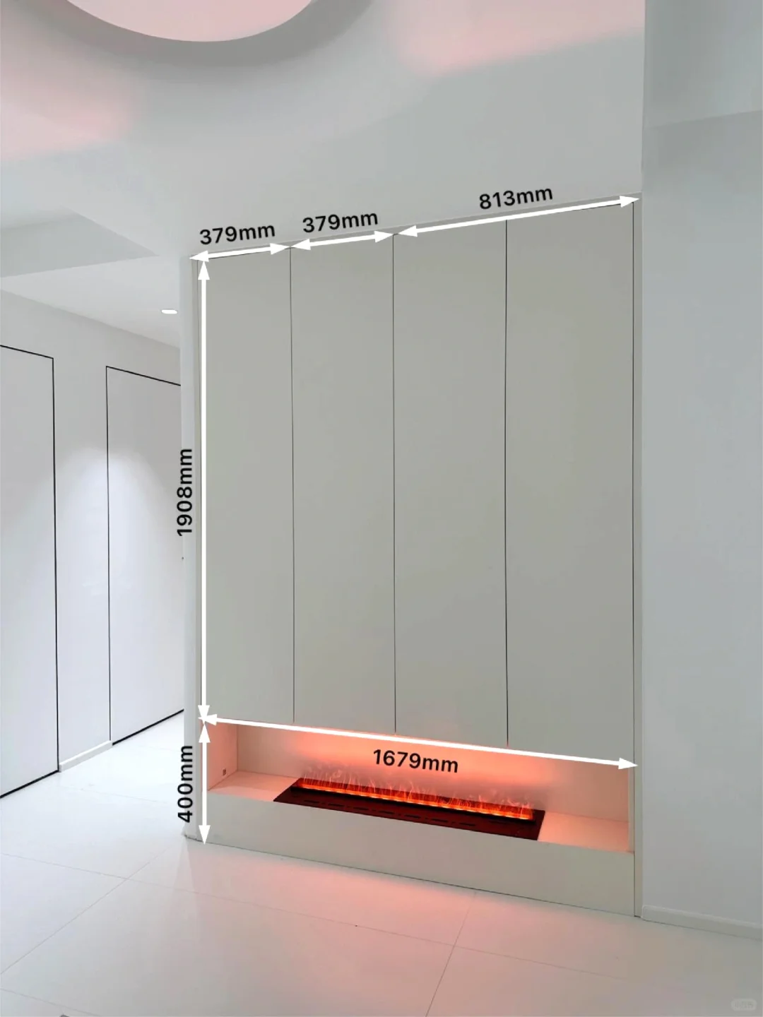 小户型|能看到的地方都做柜子!实用又显大