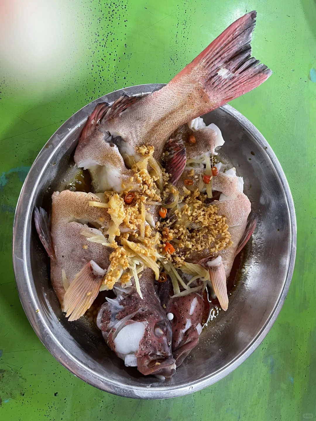 亚庇中央市场买海鲜