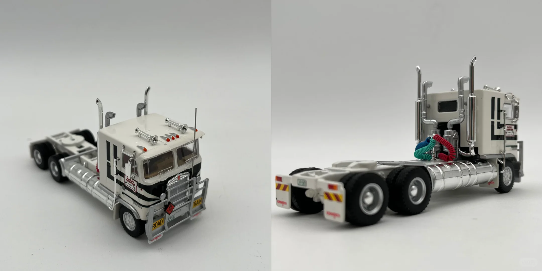 Highway Replicas肯沃斯油罐车公路列车拖车