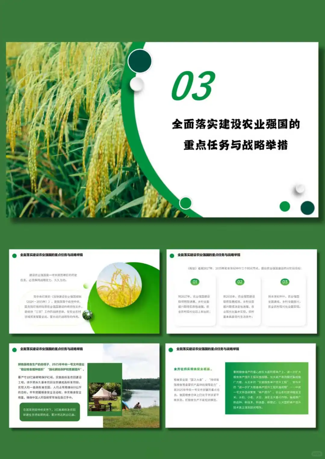 No.142‖形势与政策之阔步迈向农业强国