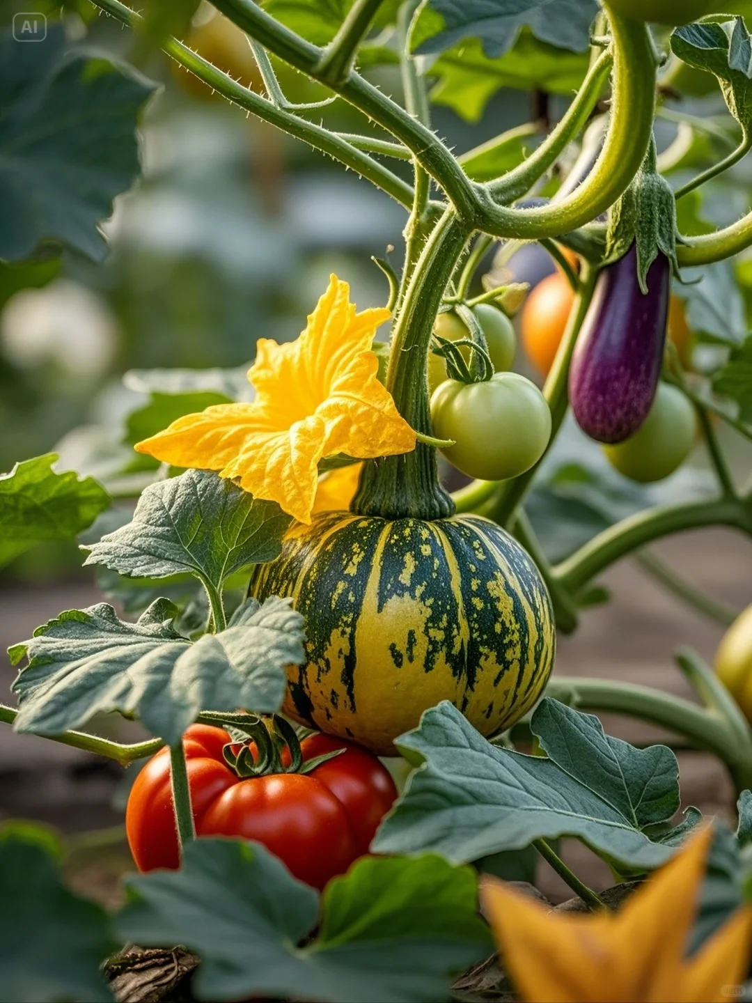 种植蔬菜的乐趣