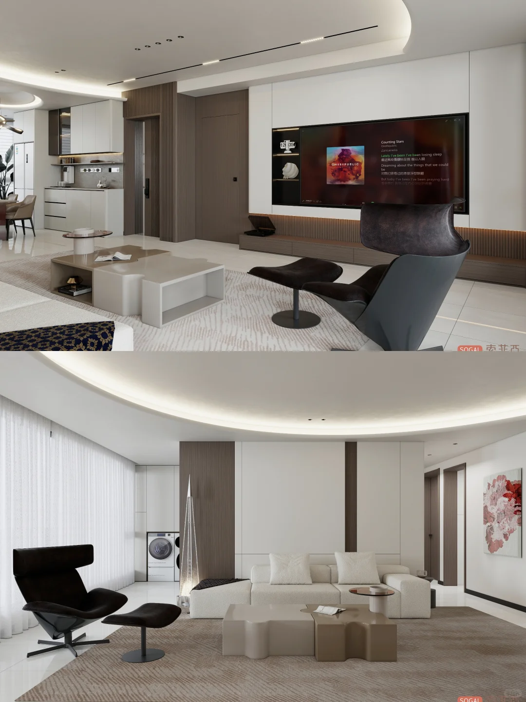 ?140㎡现代简约风 | 邯郸荣科文苑