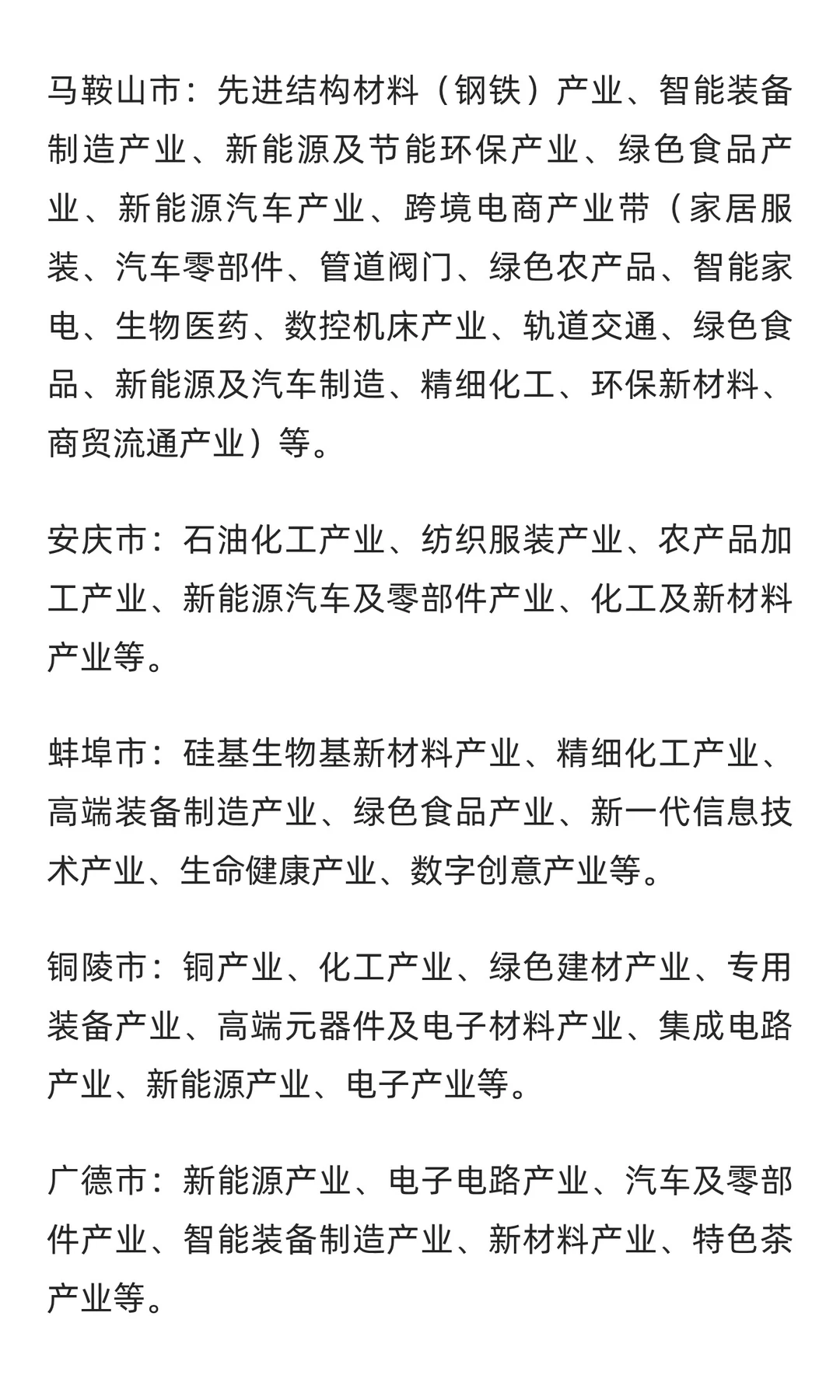 【13. 省汇总】安徽“跨境电商+产业带”