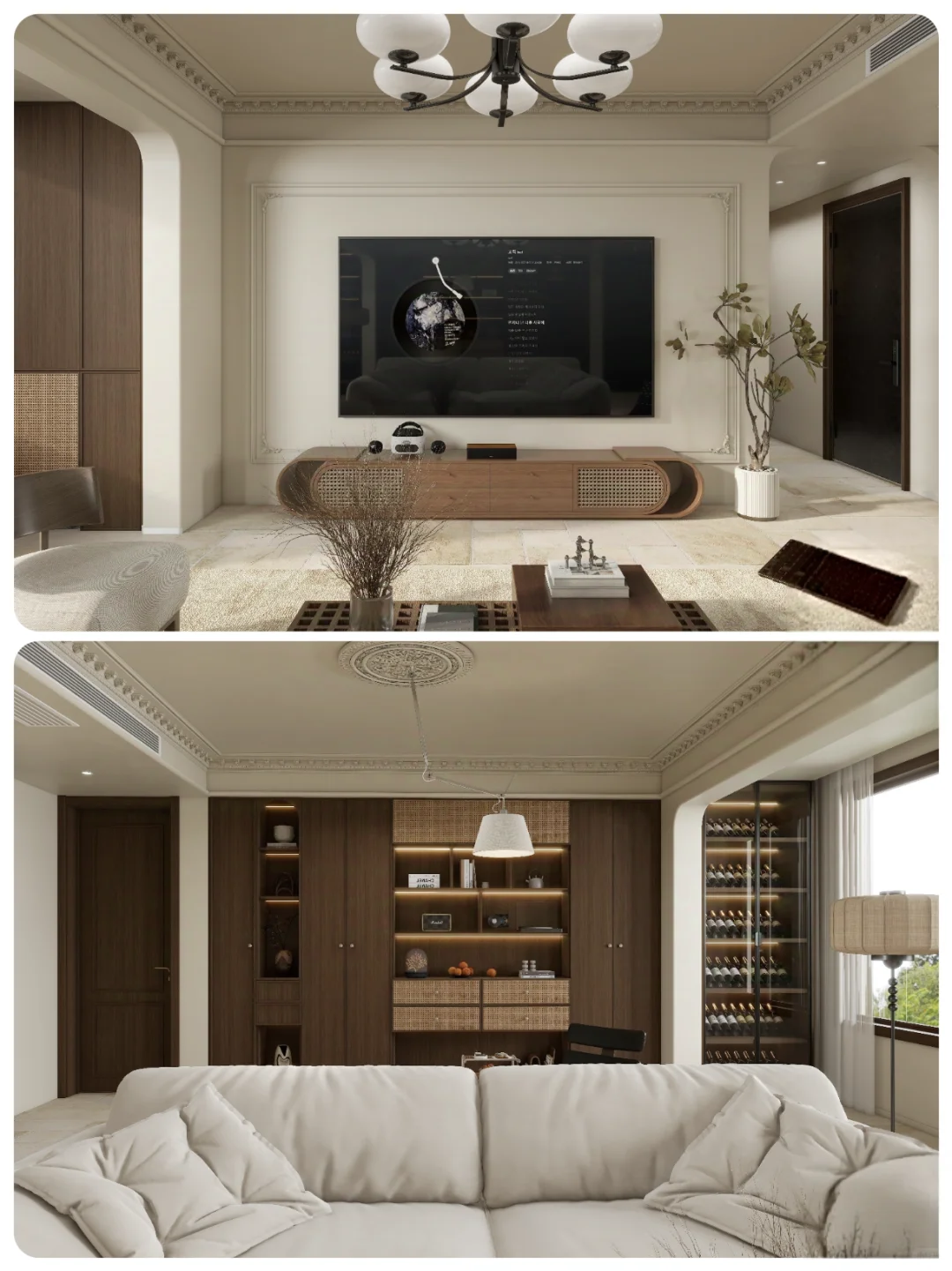 中古风硬装完毕✨邯郸175㎡大平层来啦