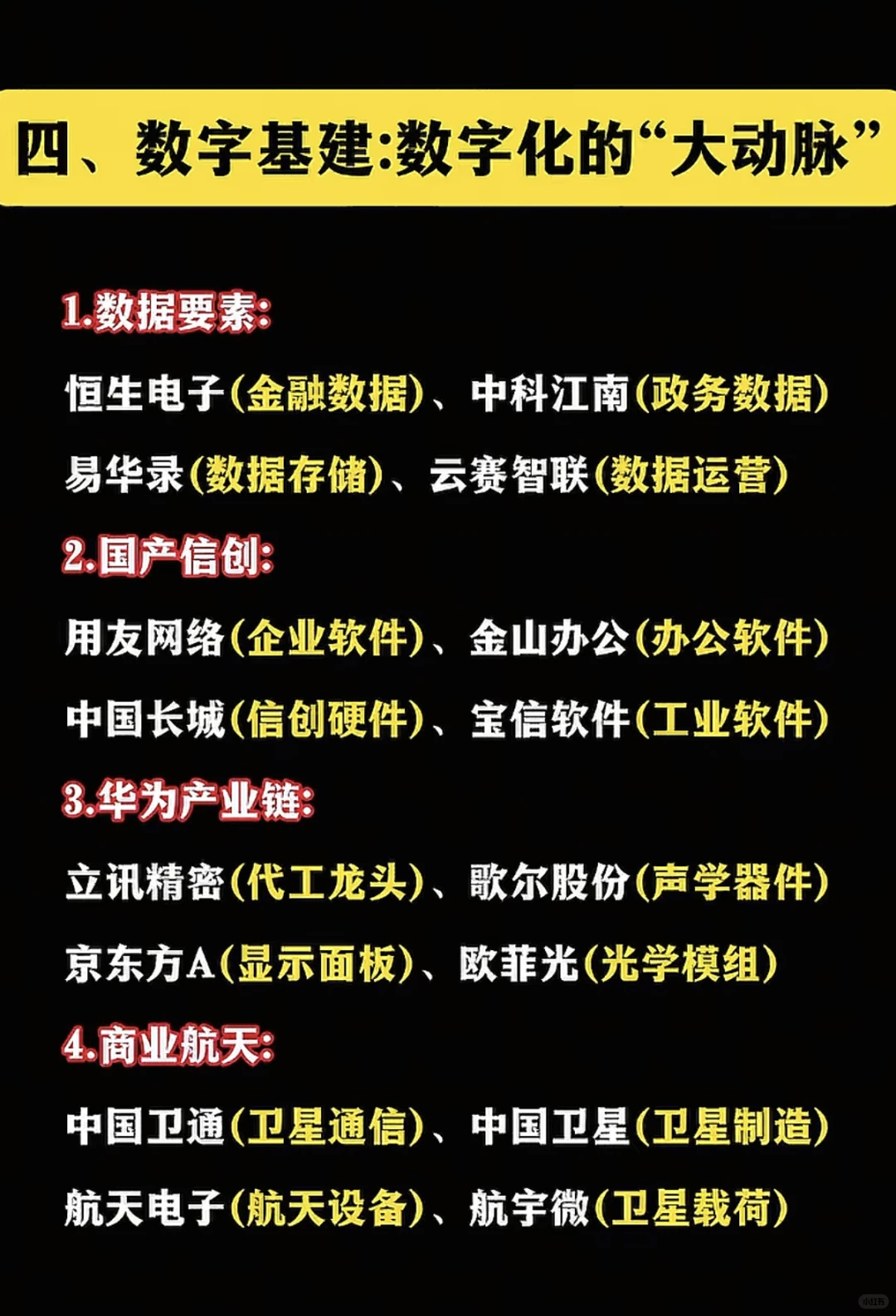 未来十年科技领域核心龙头企业