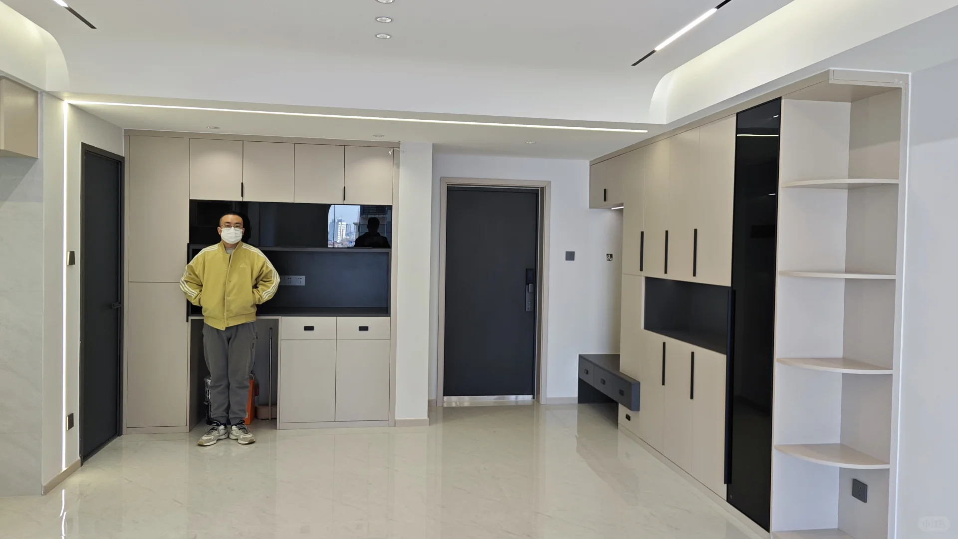 全屋定制柜子落地效果实景拍摄分享